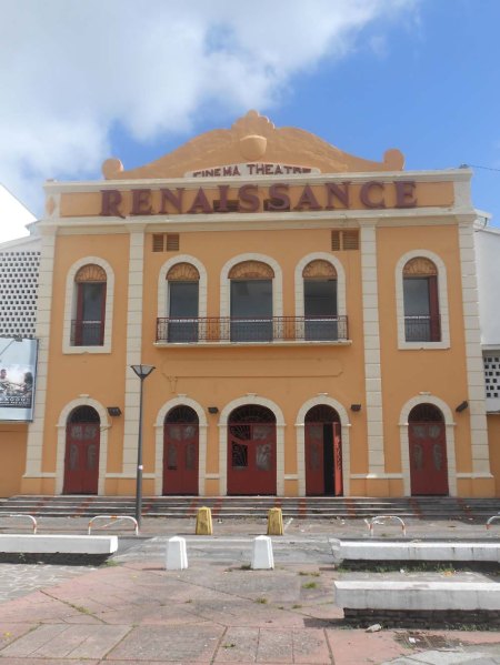cinéma-la-renaissance-, place-de-la-Victoire, Pointe-à-Pitre, Guadeloupe