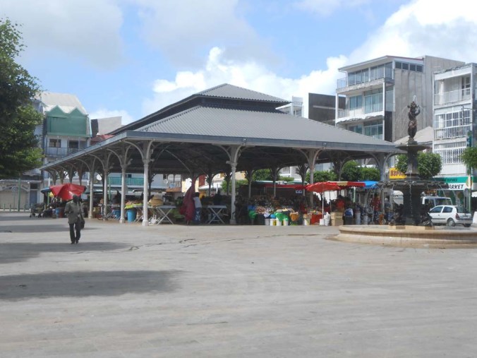 marché-couvert, Pointe-à-Pitre, Guadeloupe