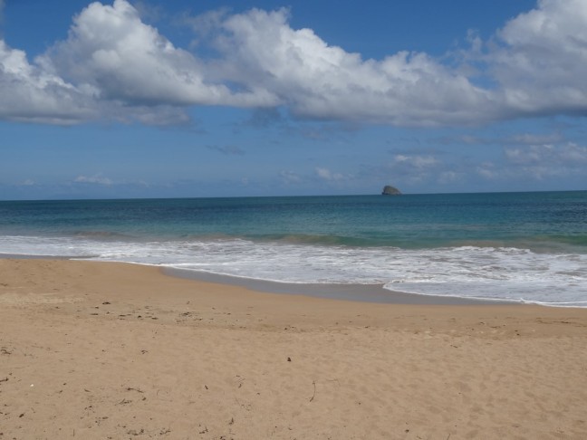 randonnée, plage de Cluny, plage de grande Anse, Deshaies, Basse Terre, Guadeloupe