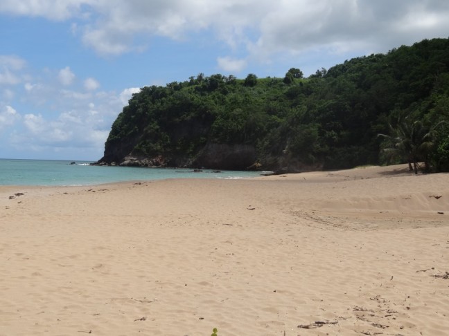 randonnée, plage de Cluny, plage de grande Anse, Deshaies, Basse Terre, Guadeloupe